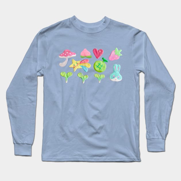 clay pal compilation Long Sleeve T-Shirt by gummygunk